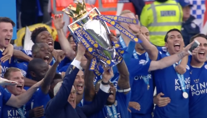 #5: Leicester City FC Wins Premier League
