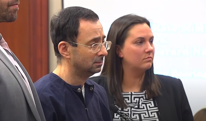 #4: Larry Nassar Sentenced to Jail for Sexually Abusing USA Gymnasts