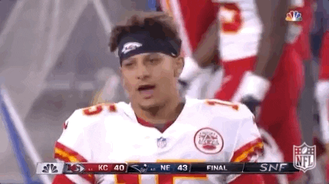 . Patrick Mahomes was in kindergarten when Tom Brady won his first Super Bowl back in 2002. Let that sink in for a second.. Now, the 25-year-old phenom will be playing against the all-time winningest quarterback when the Kansas City Chiefs take on the Tampa Bay Buccaneers on Sunday, February 7 for Super Bowl LV.. Reaching the Super Bowl is a major moment for any quarterback, no matter your opponent, but there is something special about being able to play against Brady.