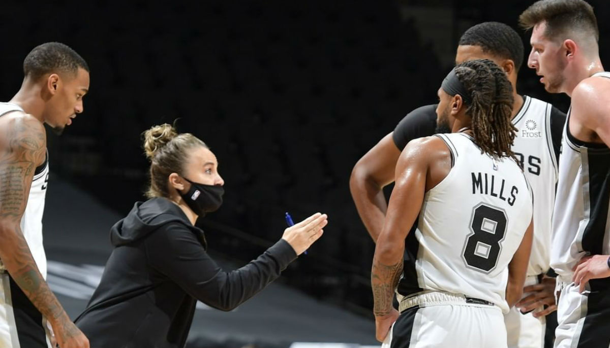 Why Becky Hammon Becoming the Spurs Temporary Head Coach Is a Big Deal